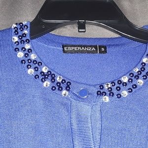 Esperanza cobalt blue sweater